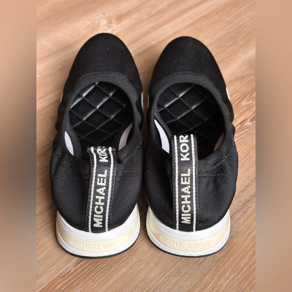 Michael Kors Black and White Flats
